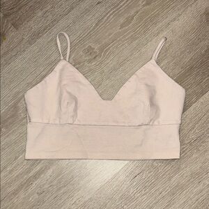 Libby Story Light Pink Strappy Bralette